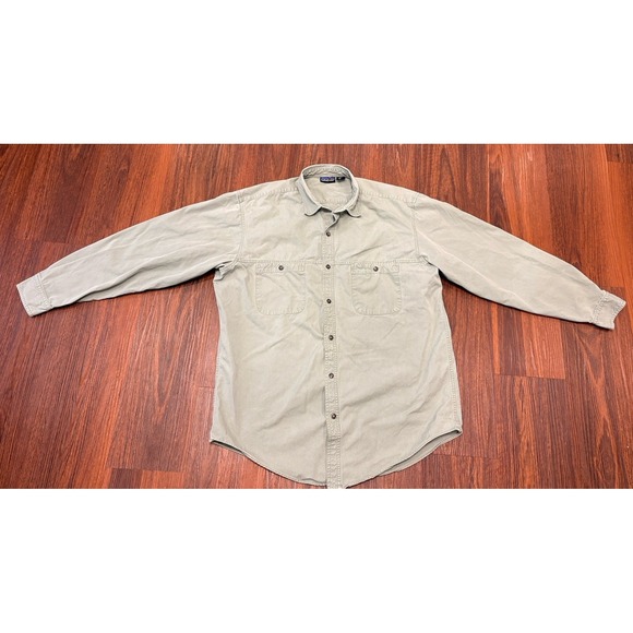 Patagonia Shirt Men's XL Button Up Long Sleeve Front Pockets - Picture 4 of 16